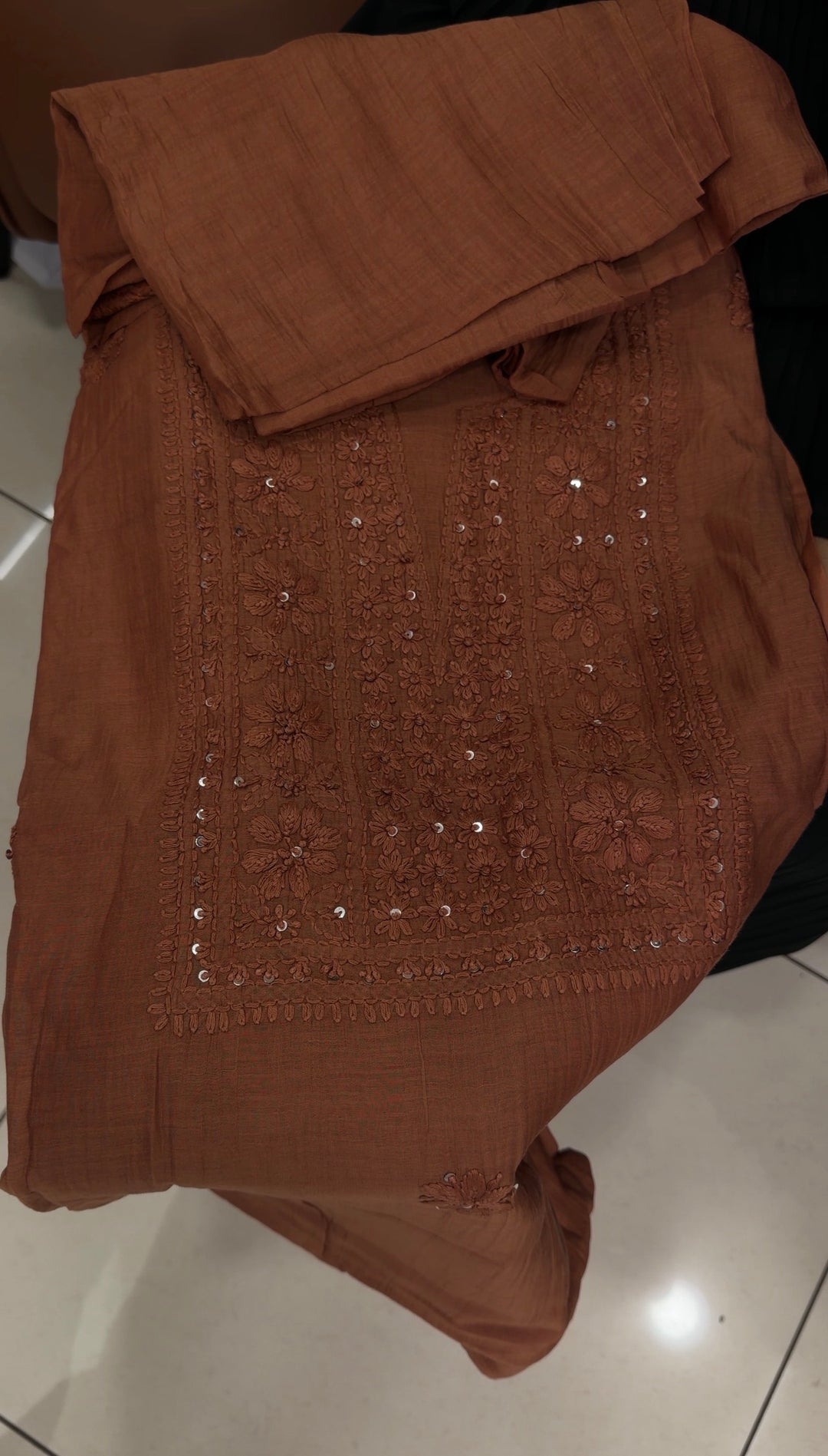 MALAI CHANDERI UNSTITCHED SALWAR SUITS - NUWA-1890