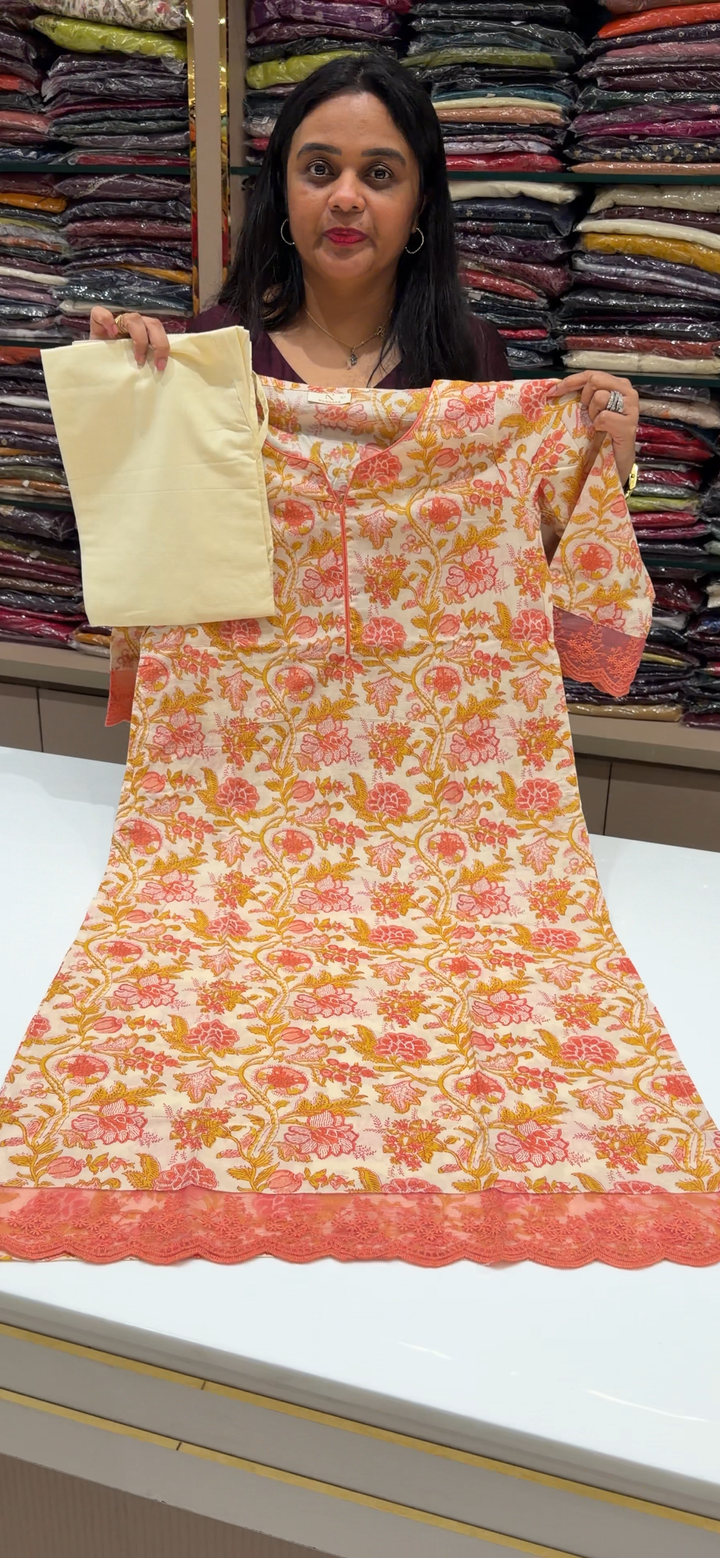 PRINTED COTTON CO-ORDS SETS - NUWA - 2162