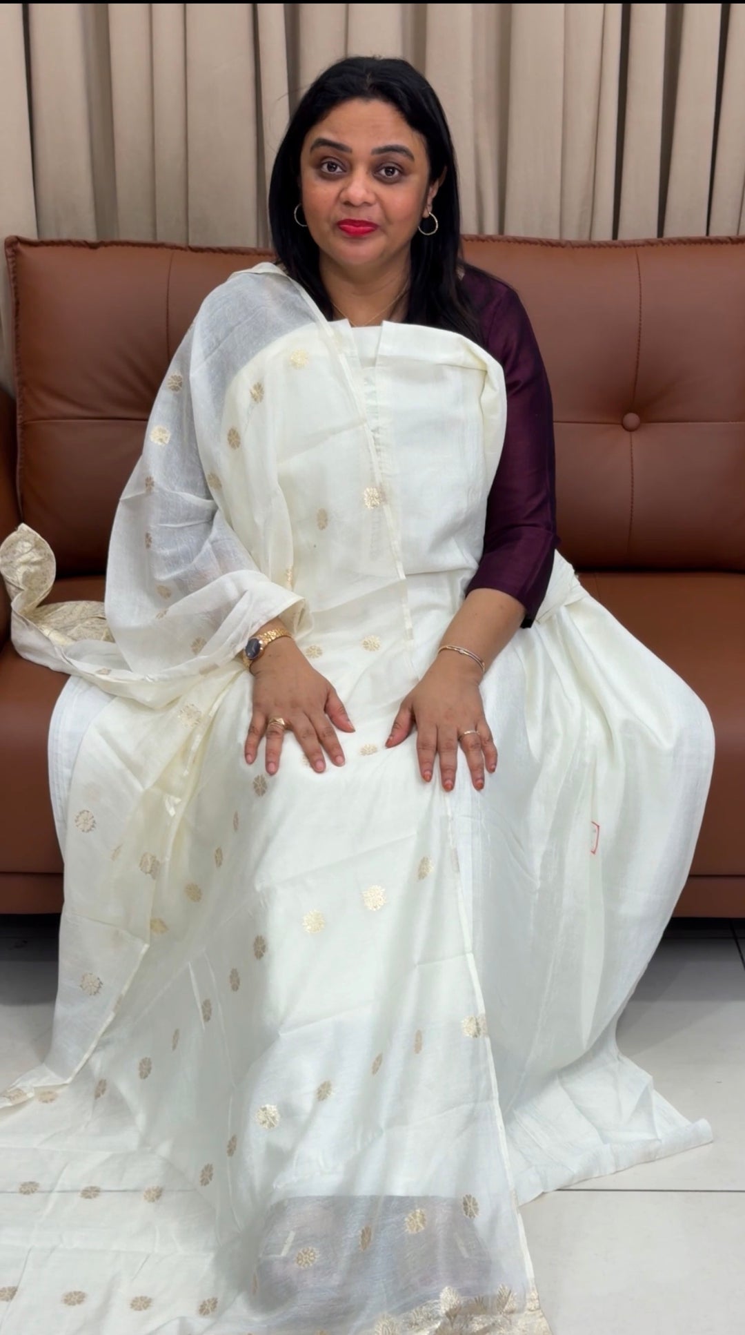 SEMI RAW SILK UNSTITCHED SALWAR SUITS - NUWA-1529