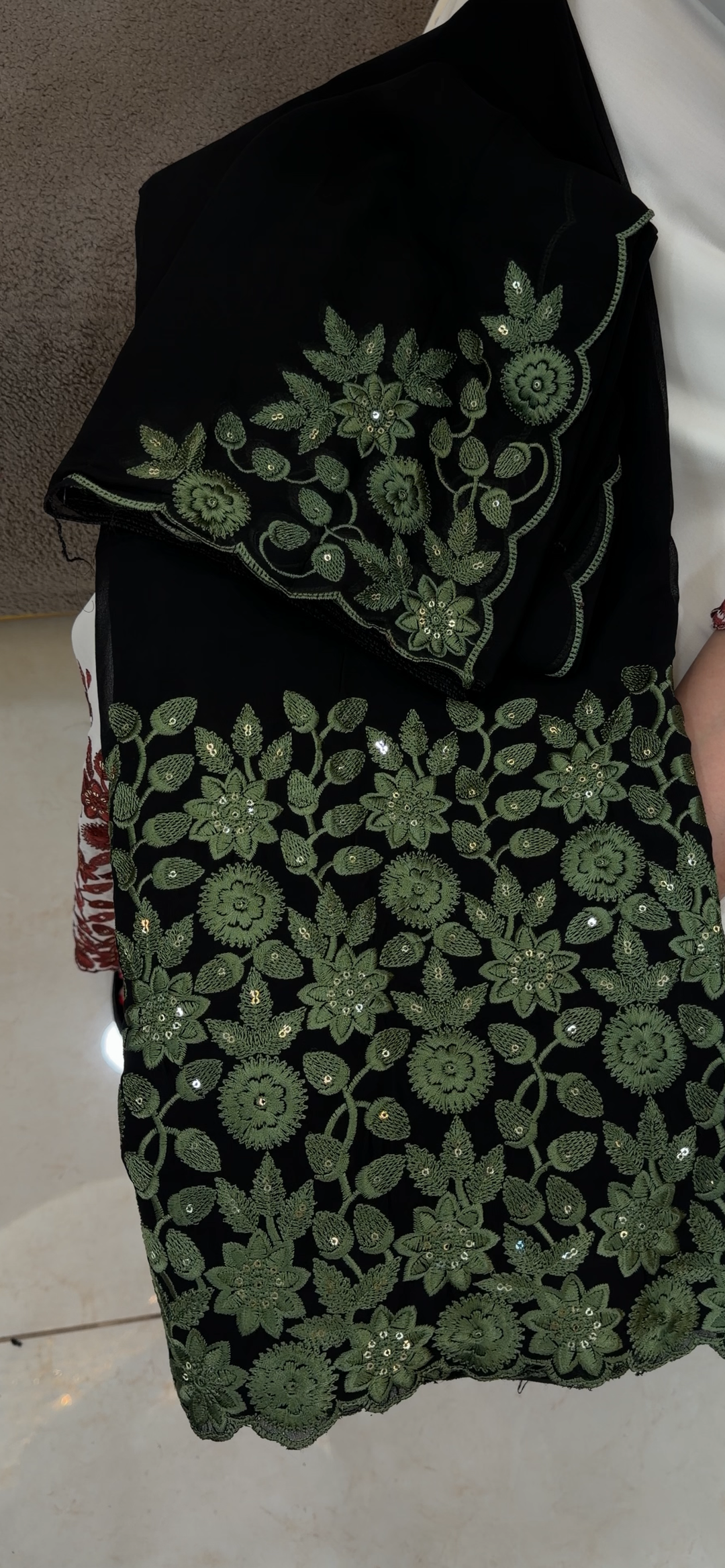 FAUX GEORGETTE UNSTITCHED SALWAR SUITS - NUWA - 1756