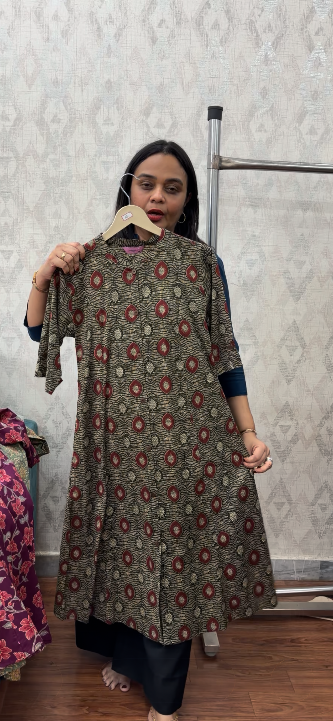 COTTON LONG ALINE TOPS - NUWA - 716