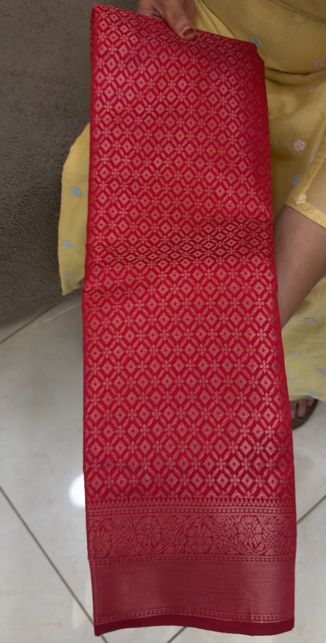 SEMI BROCADE SAREES - NUWA-881