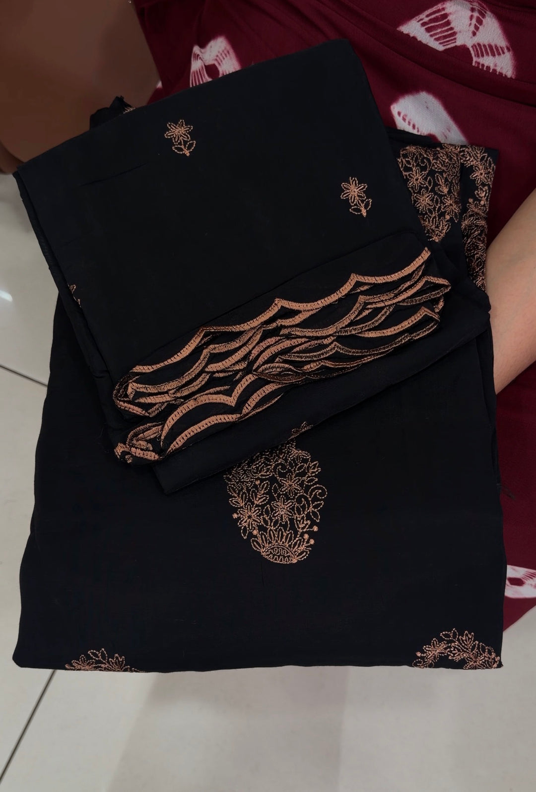 MUL CHANDERI UNSTITCHED SALWAR SUITS - NUWA-1948