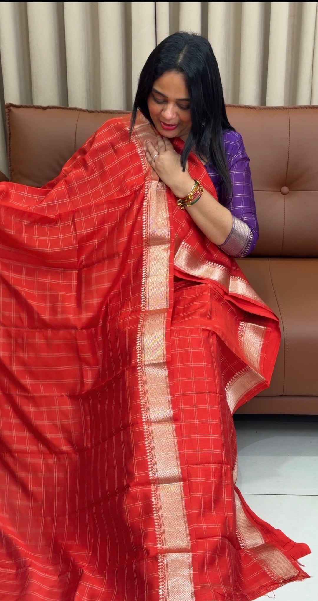 MUL CHANDERI UNSTITCHED SALWAR SUITS - NUWA-1546