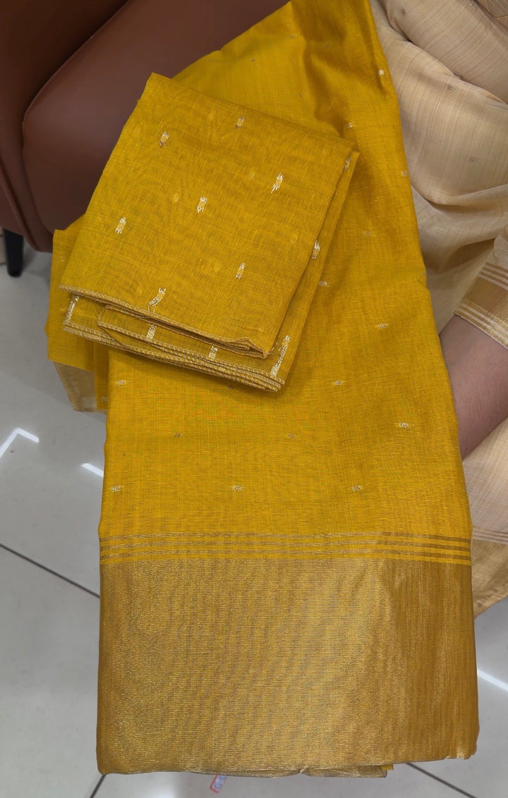 MUL CHANDERI UNSTITCHED SALWAR SUITS - NUWA-1520