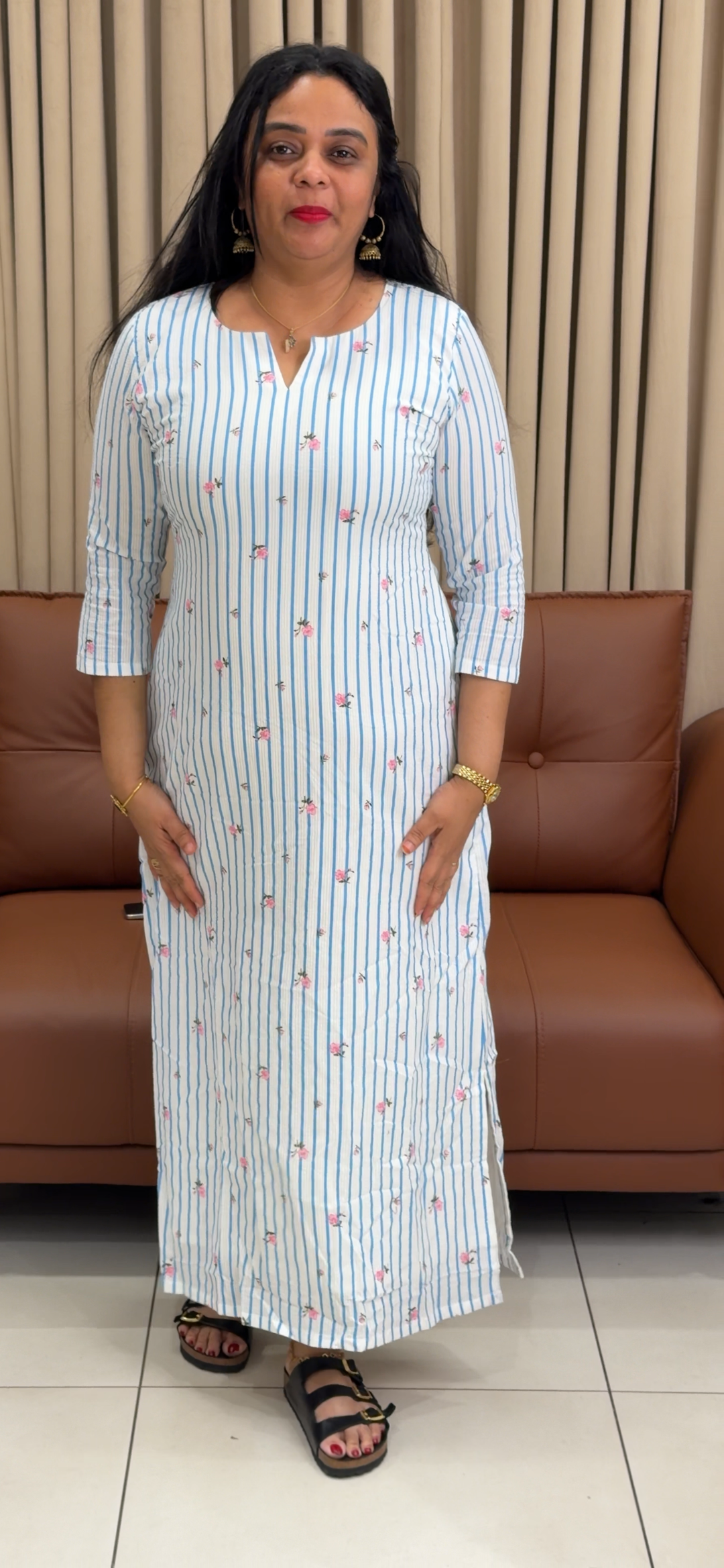 COTTON LONG TOPS (WITH OUT SLEEVE) - NUWA - 1828