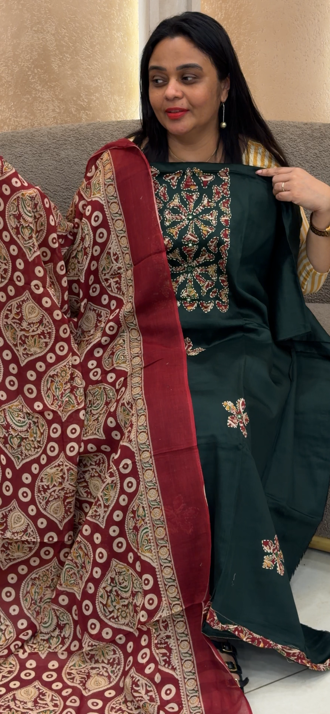 COTTON UNSTITCHED SULWAR SUITS - NUWA - 2304