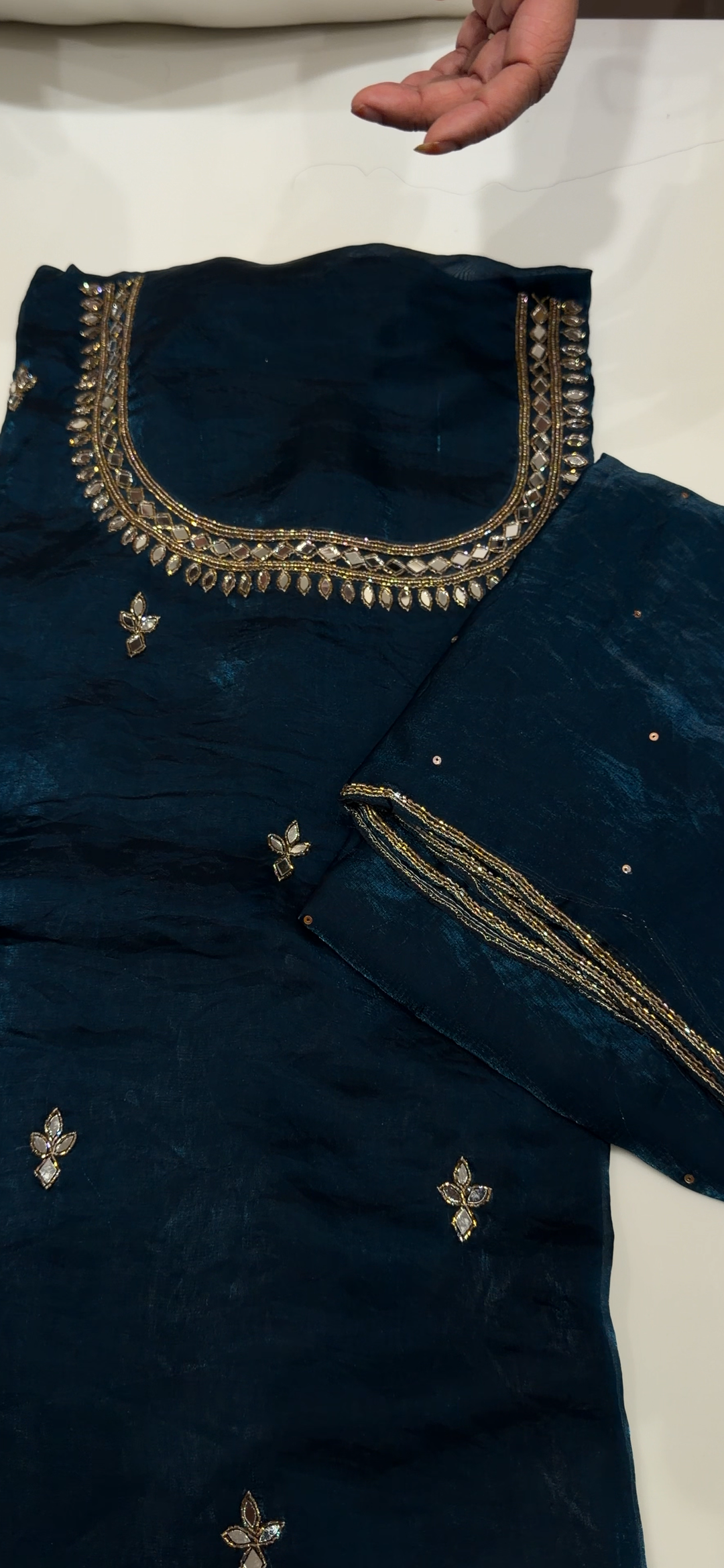 UNSTITCHED SALWAR SUITS - NUWA - 1744