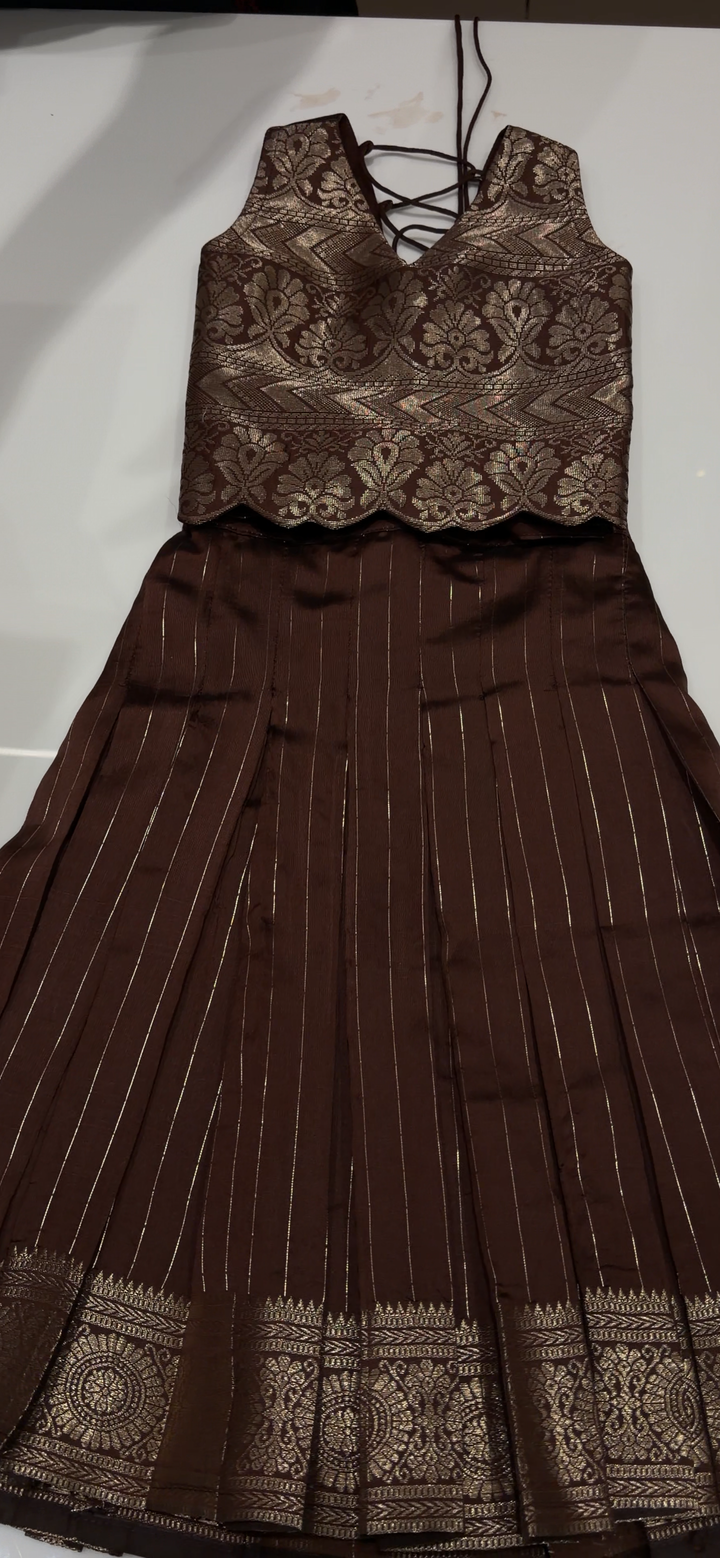 IN-HOUSE KIDS CROP TOP AND SKIRT - NUWA-1528