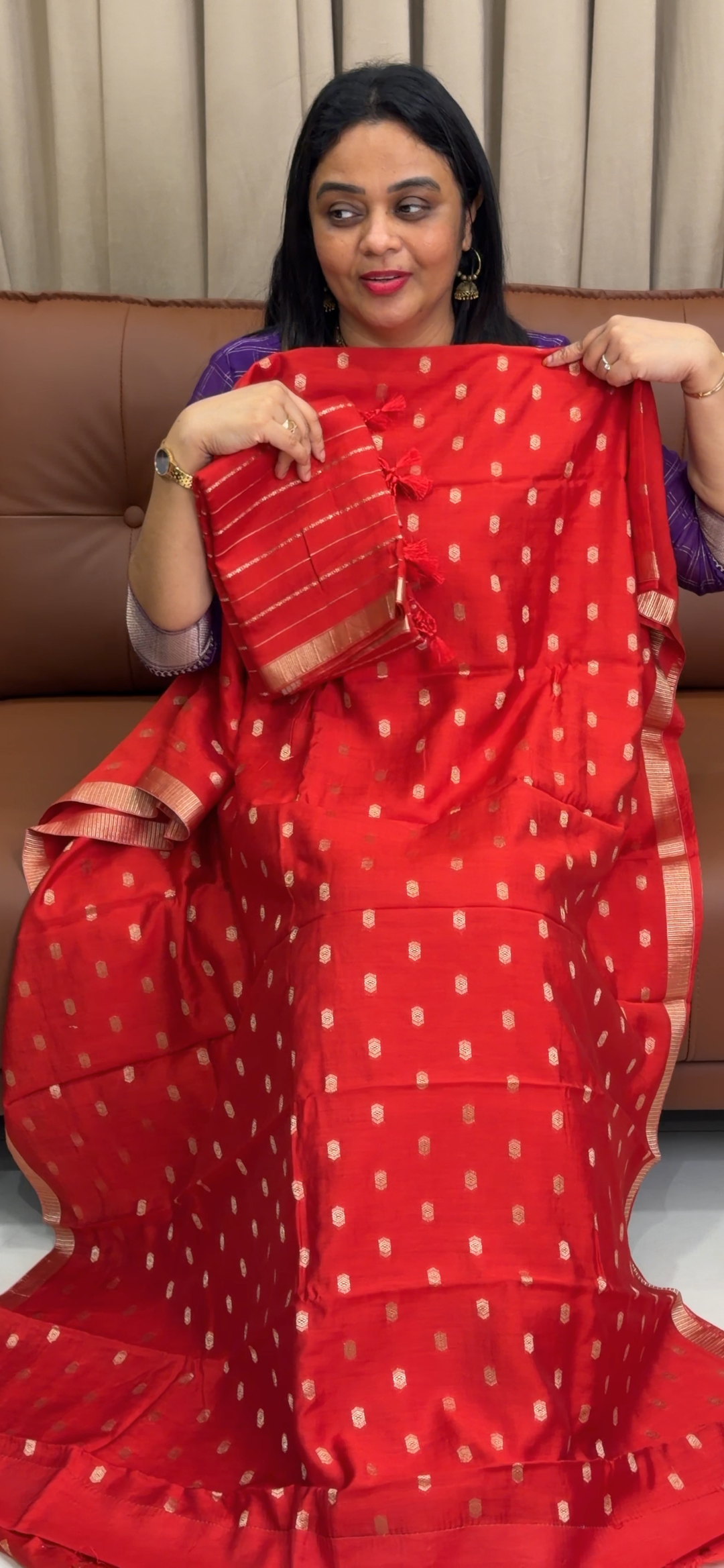 BANARASI MUL UNSTITCHED SALWAR SUITS - NUWA - 1562