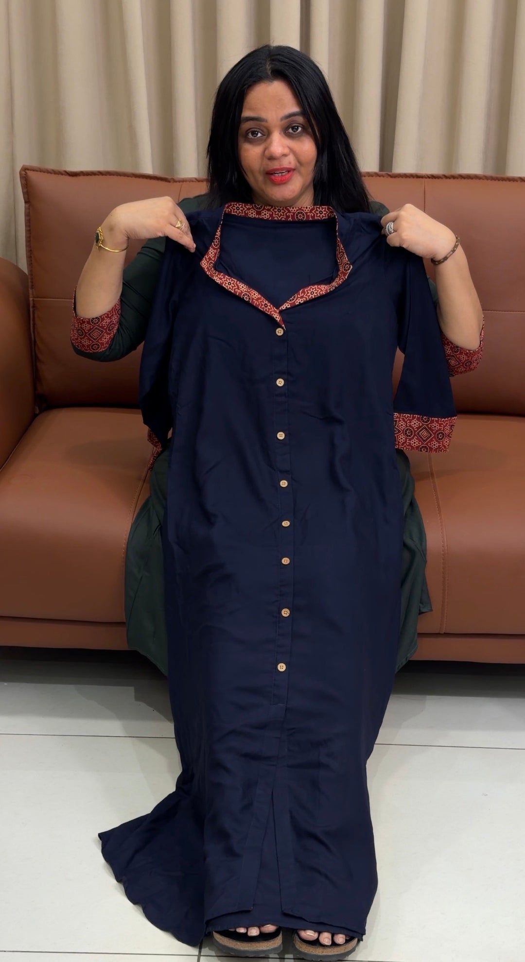 IN-HOUSE RAYON TUNIC TOPS - NUWA-2121