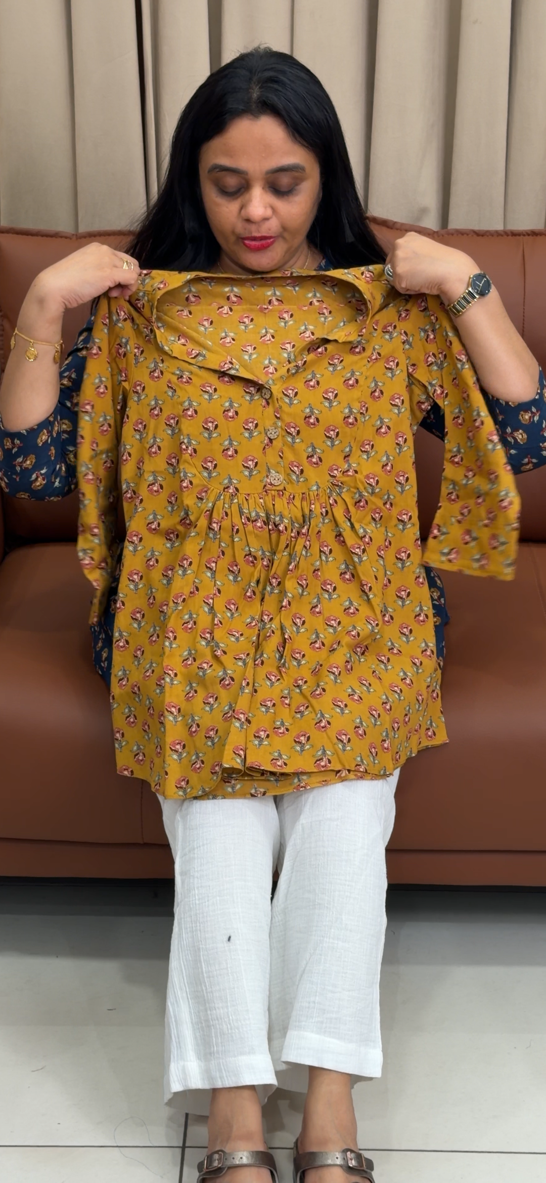 IN-HOUSE COTTON SHORT TOPS - NUWA - 2366