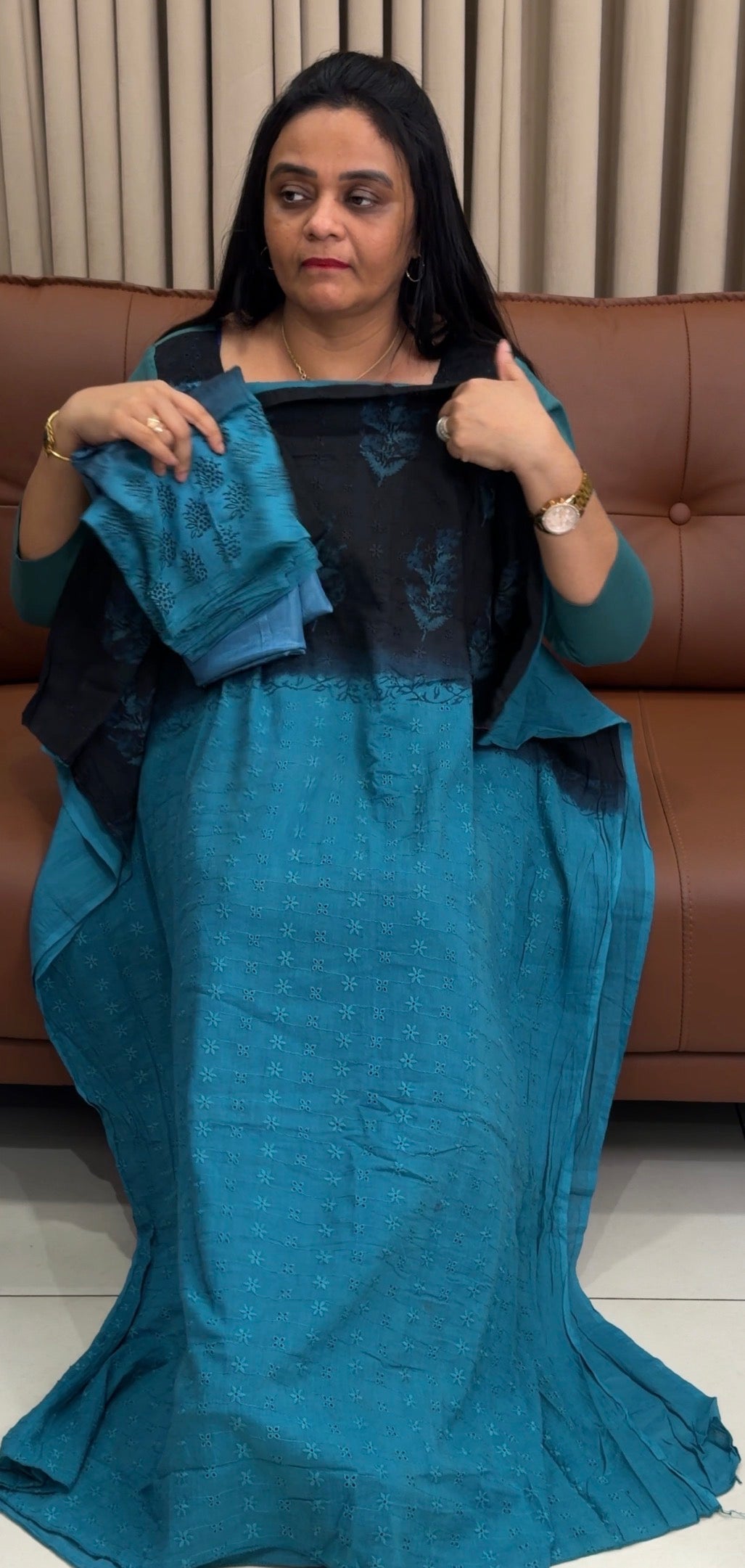 HAKOBA COTTON UNSTITCHED SALWAR SUITS - NUWA-1922