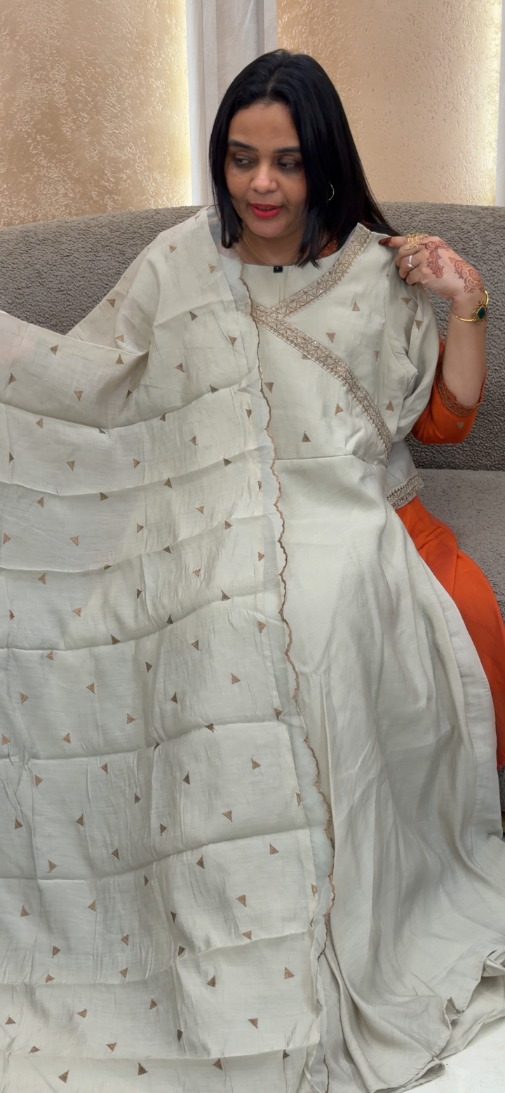 ANARKALI TOP AND DUPATTA - NUWA - 1220