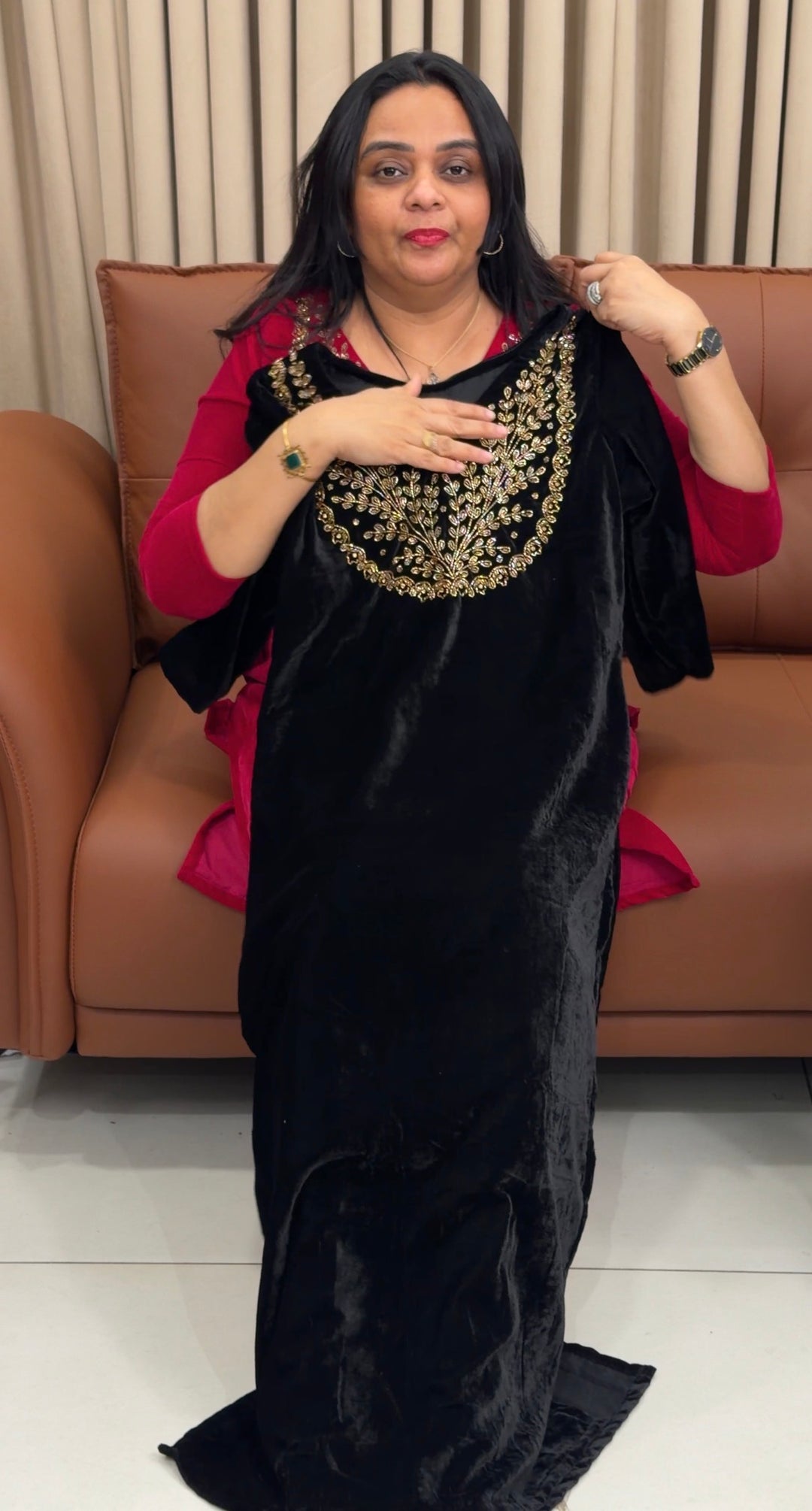 IN-HOUSE VELVET CO-ORDS SETS - NUWA-1963