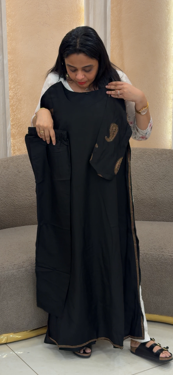 MALAI CHANDERI TOP AND BOTTOM - NUWA - 2323