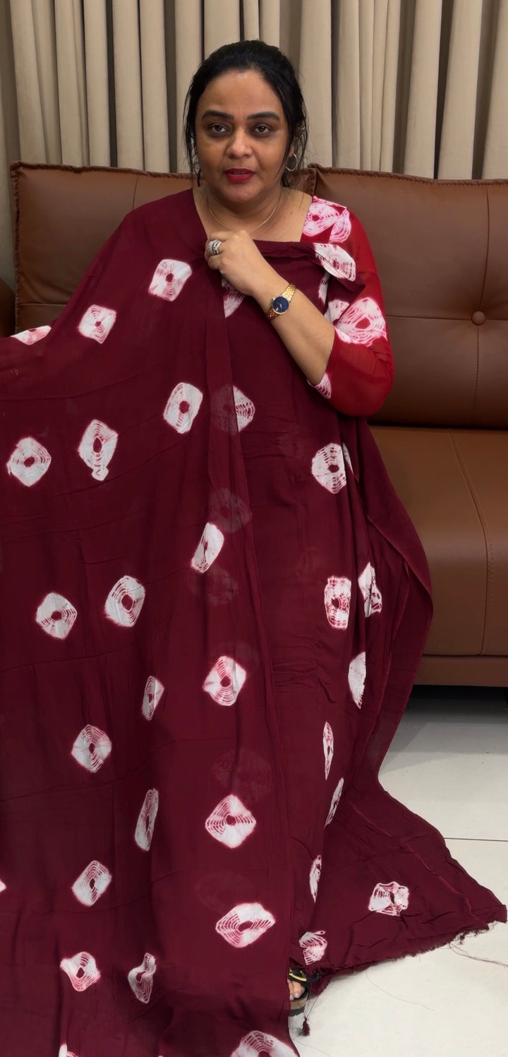 GEORGETTE UNSTITCHED SALWAR SUITS - NUWA-1901