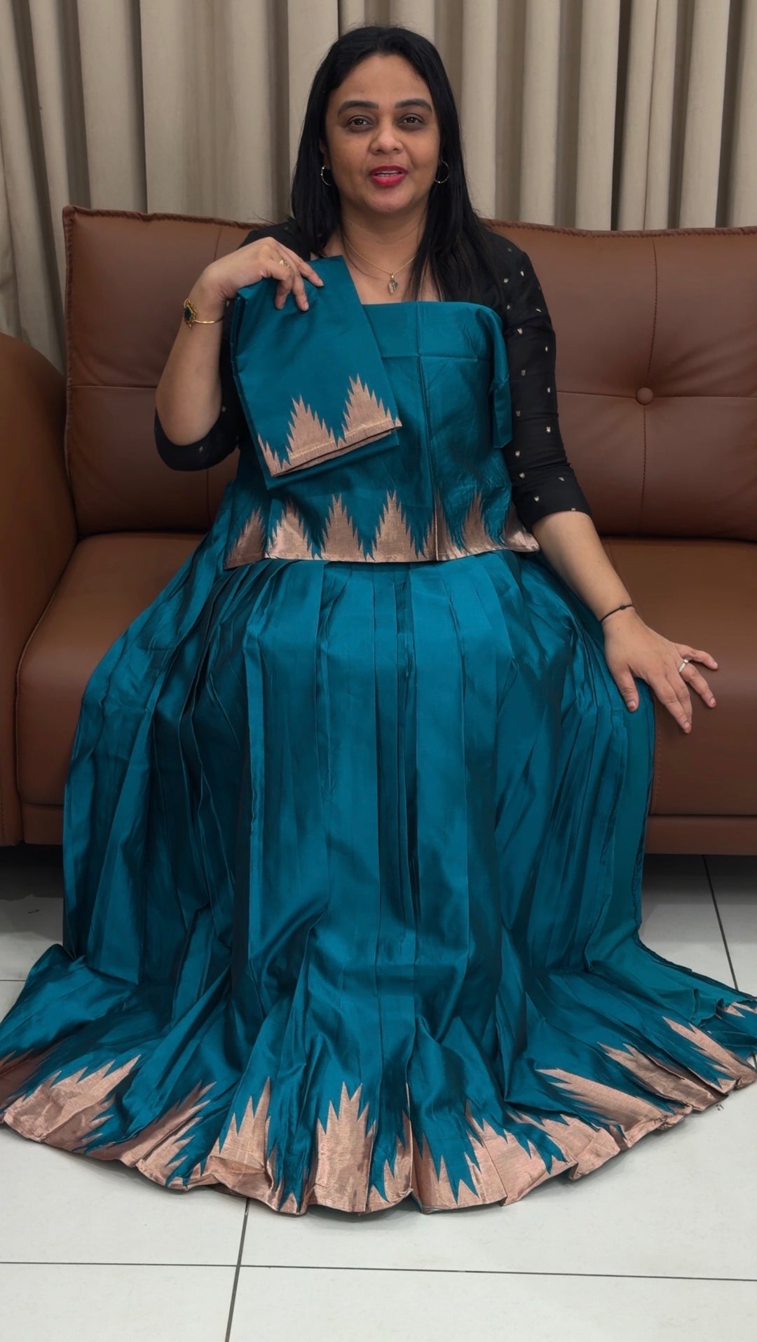 FORWARD SEMI STITCHED DHAVANI SETS - NUWA-1699