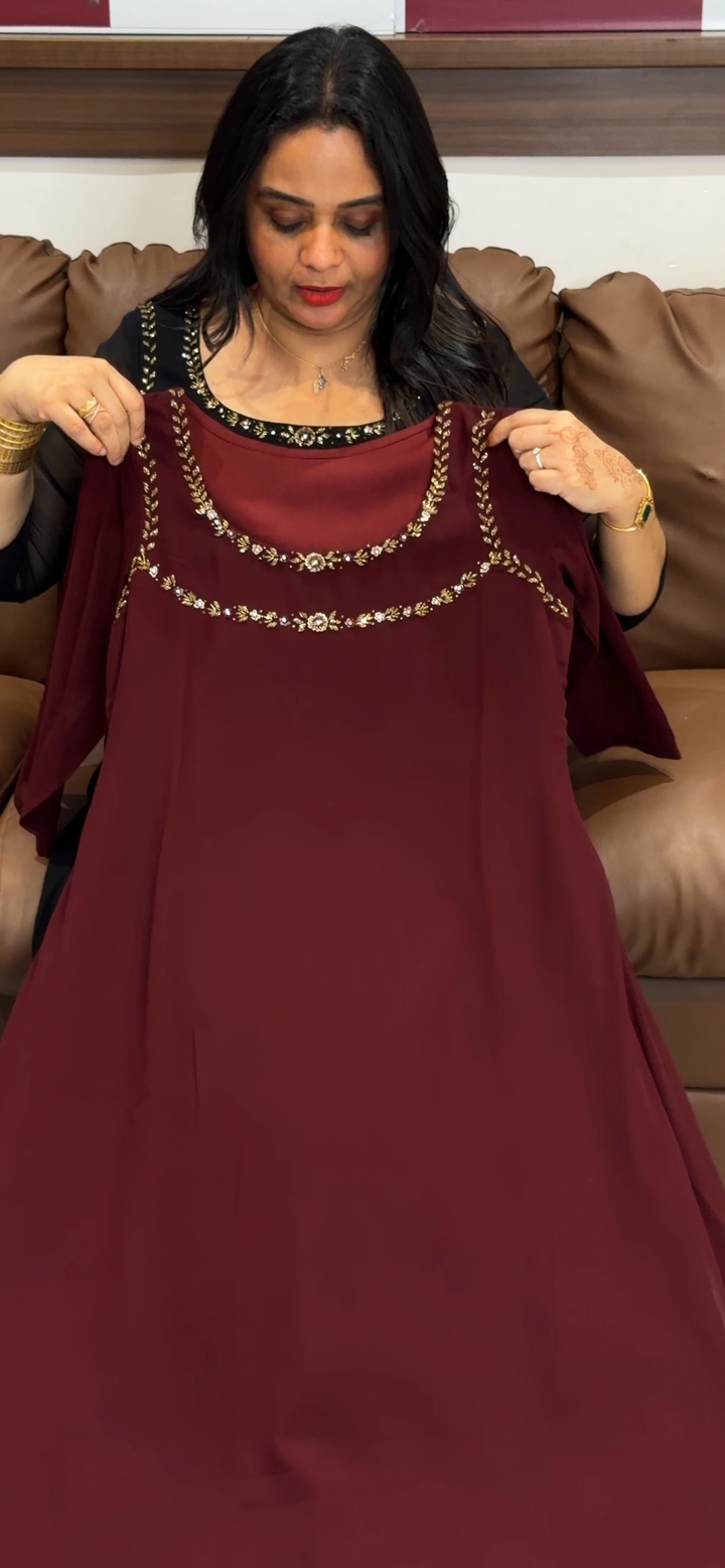 HAND WORKEED ALINE TOPS - NUWA - 1258