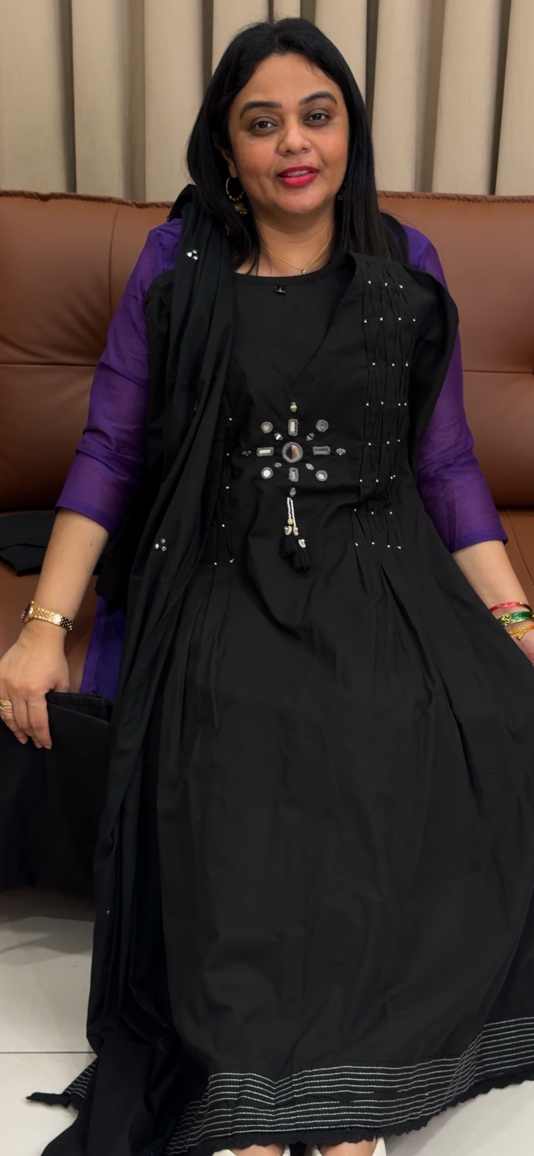 COTTON TOP, BOTTOM AND DUPATTA - NUWA - 1552