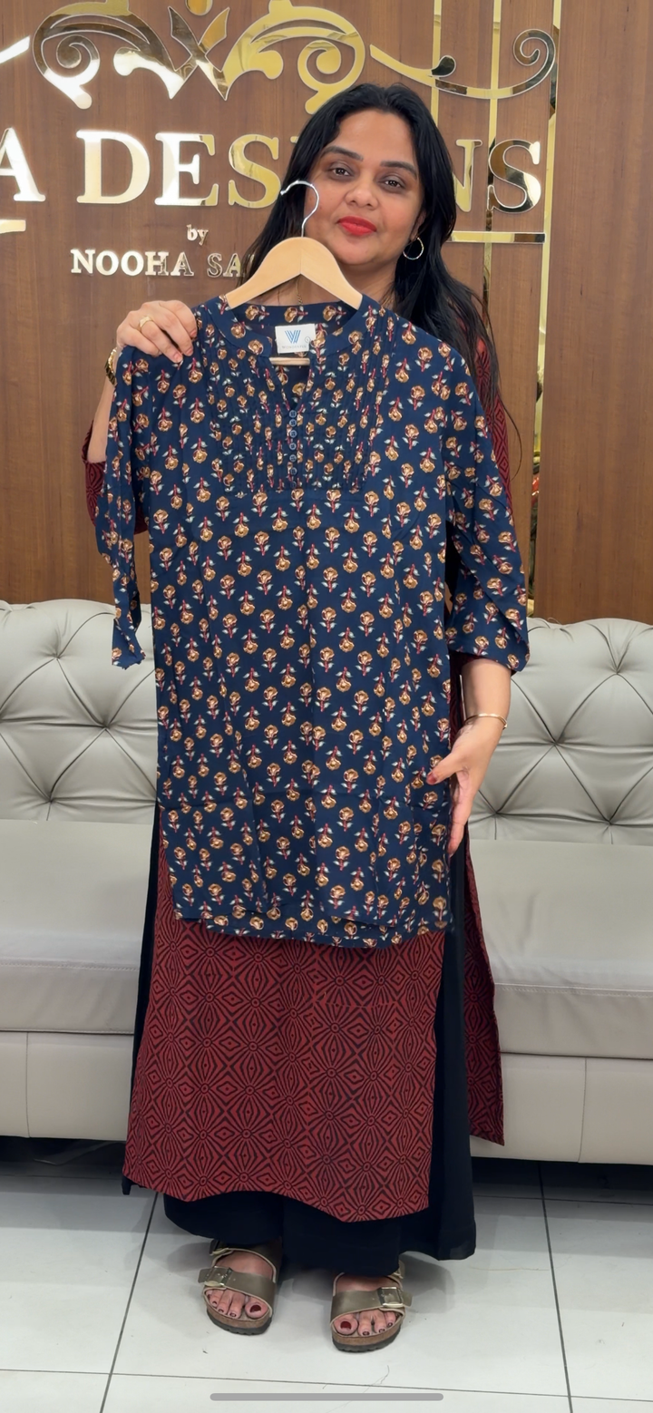 PRINTED SHORT TOPS - NUWA - 399