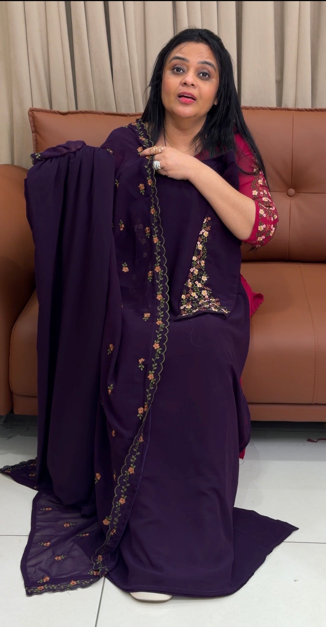 READY TO WEAR TOP,BOTTOM AND DUPATTA - NUWA-2006