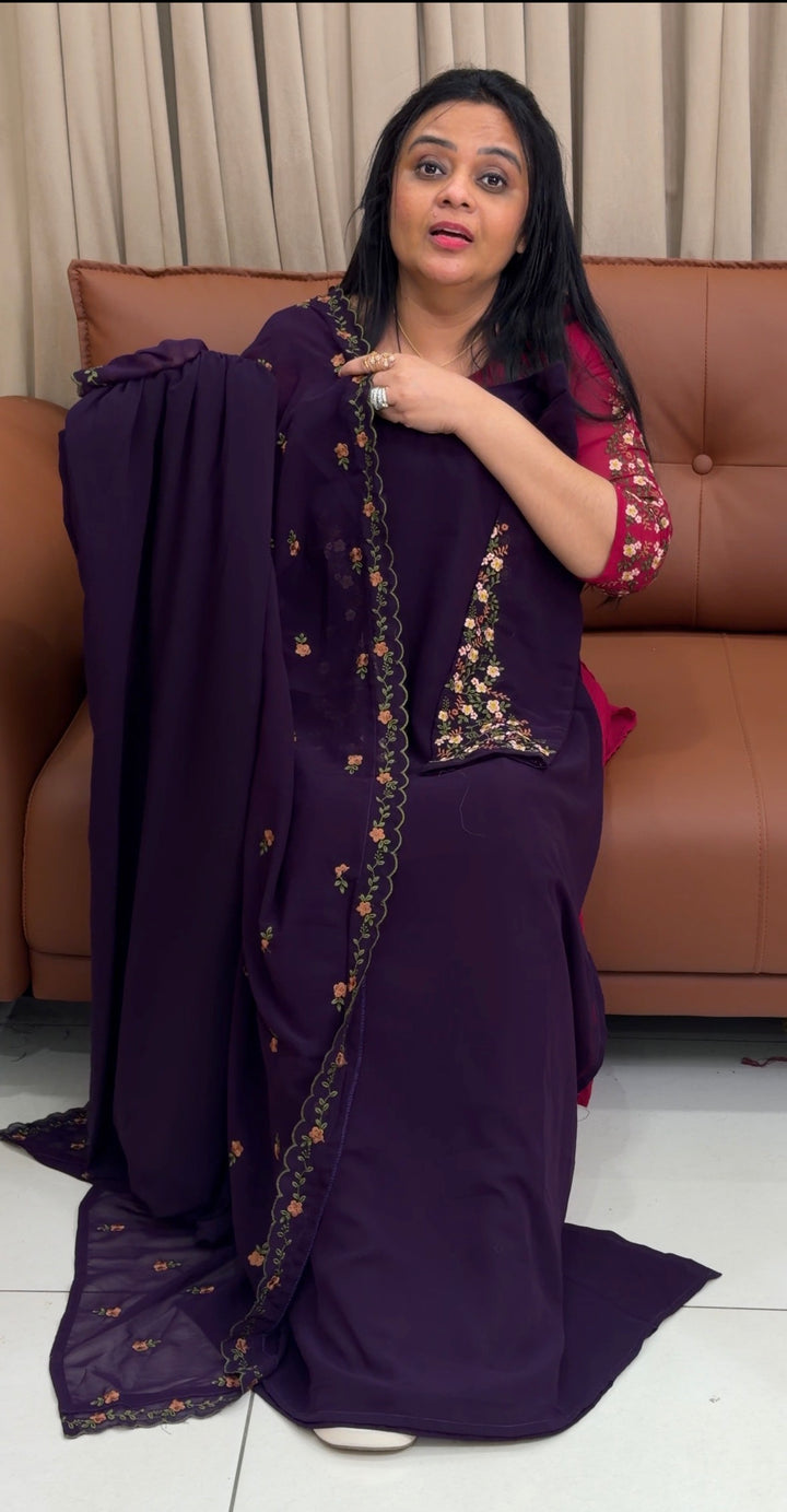 READY TO WEAR TOP,BOTTOM AND DUPATTA - NUWA-2006