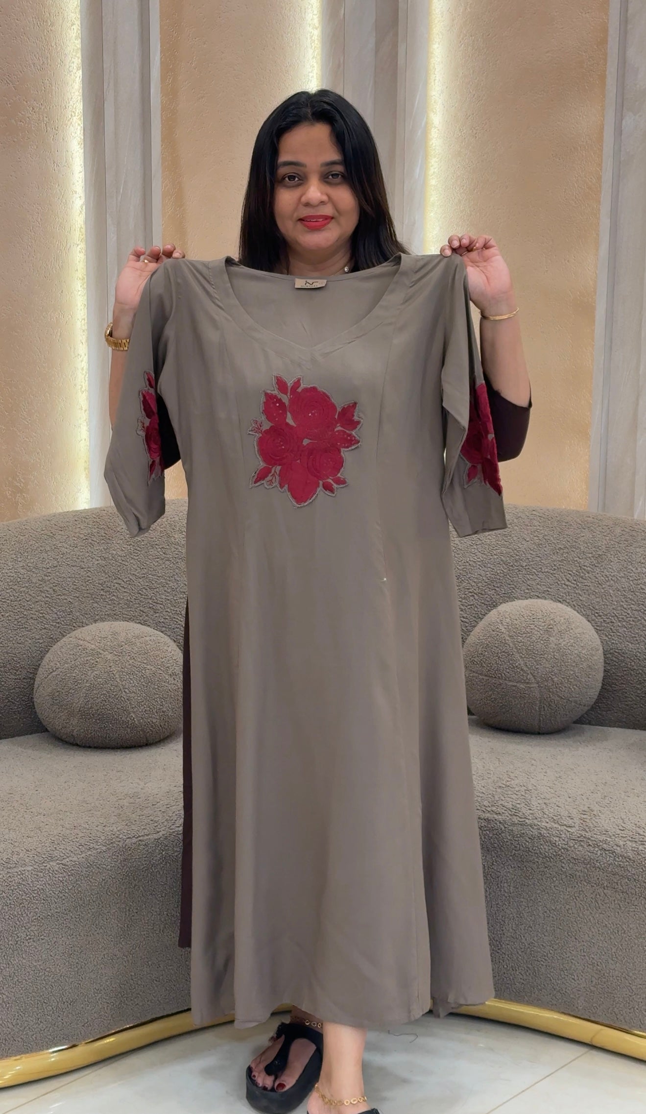 RAYON ALINE TOPS - NUWA-018