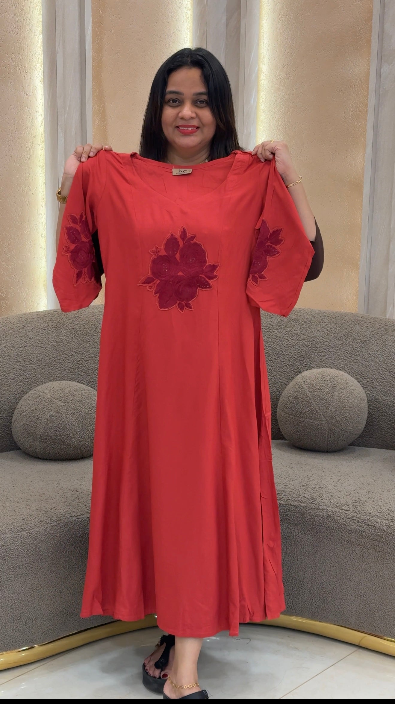 RAYON ALINE TOPS - NUWA-018