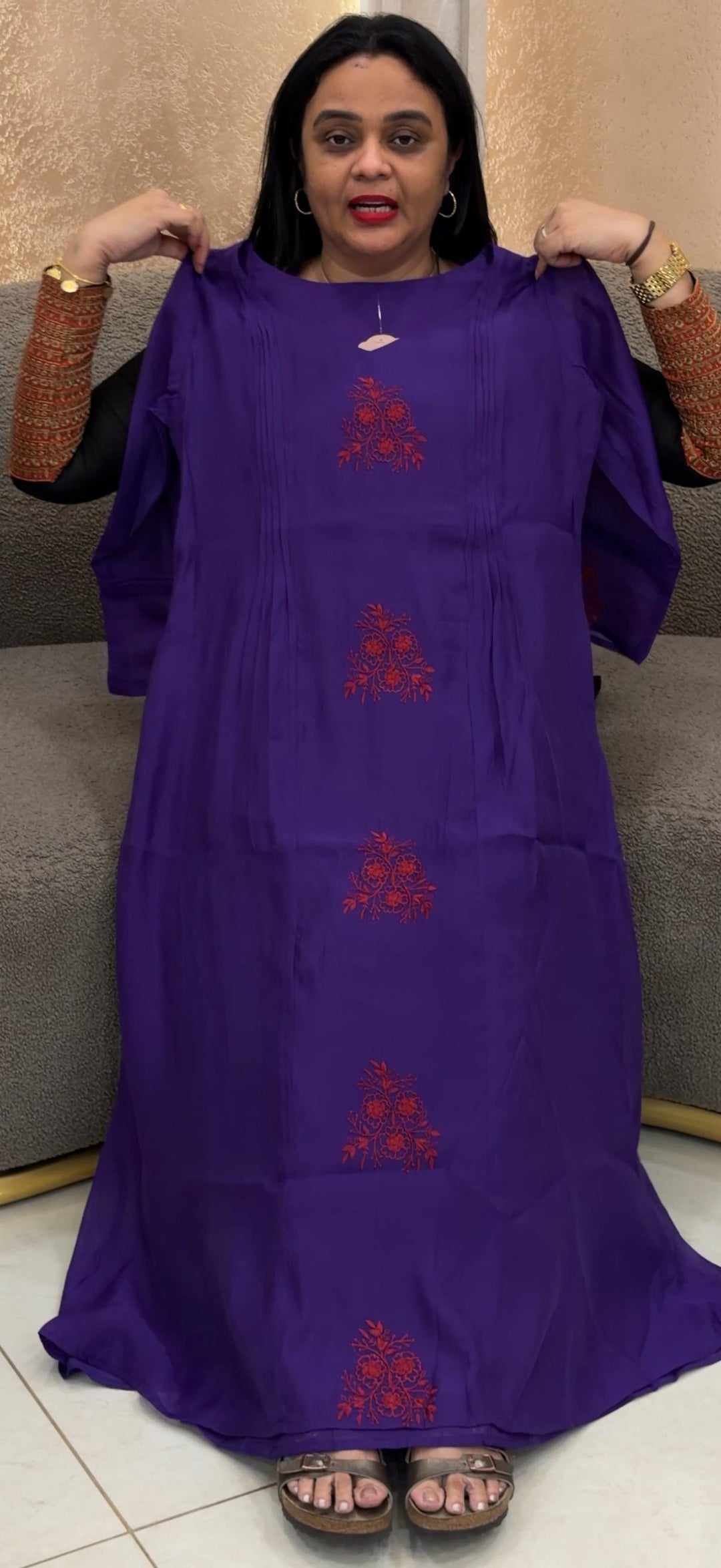 MALAI CHANDERI LONG ALINE TOP - NUWA - 2462