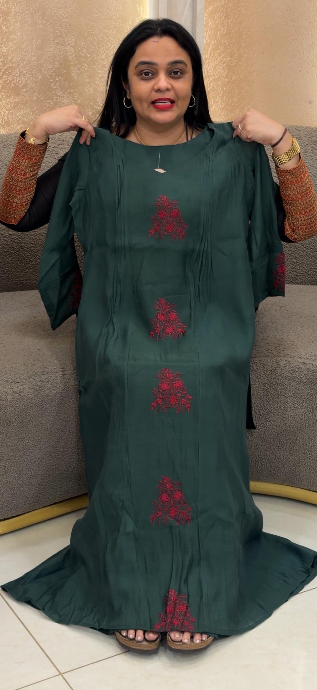MALAI CHANDERI LONG ALINE TOP - NUWA - 2462