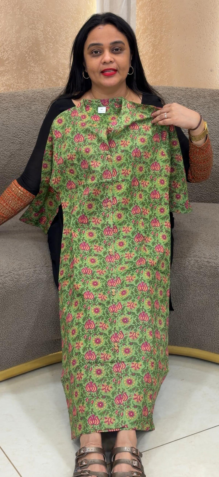 OFFER SALE LONG SLITTED TOP - NUWA - 2464