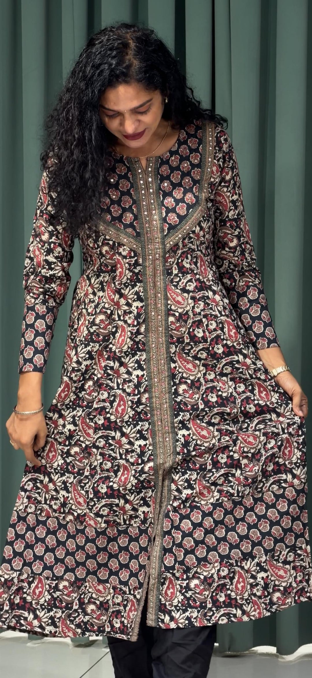 COTTON PRINTED TOP - NUWA - 2497