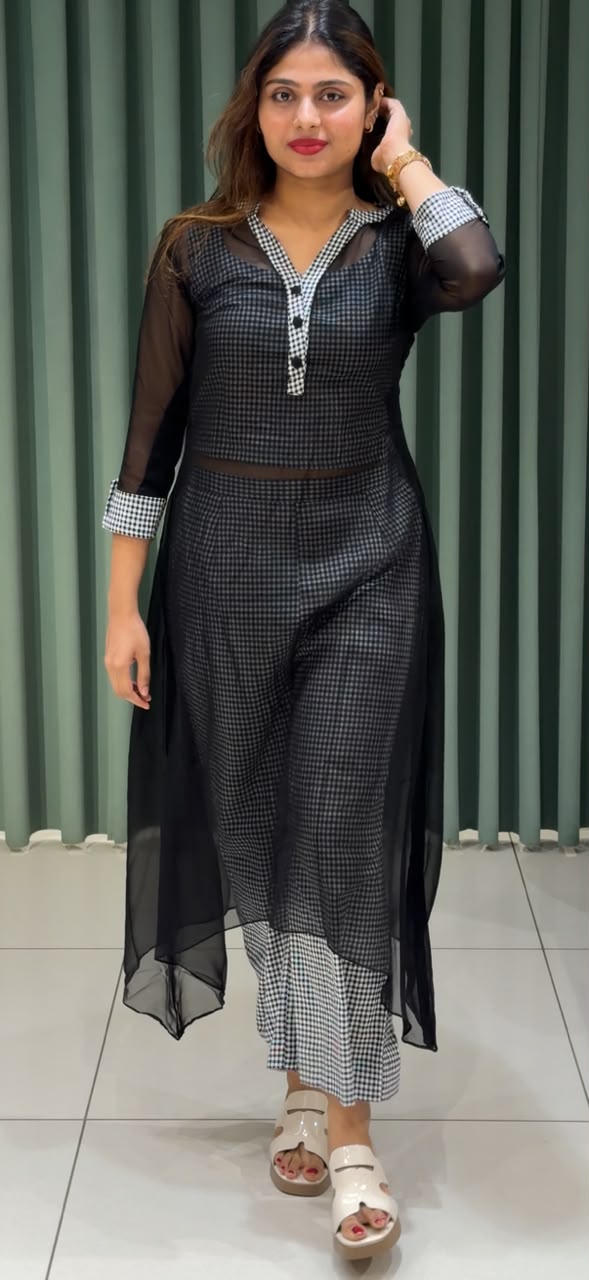 IN-HOUSE COTTON CROP TOP, BOTTOM AND JACKET - NUWA - 2499