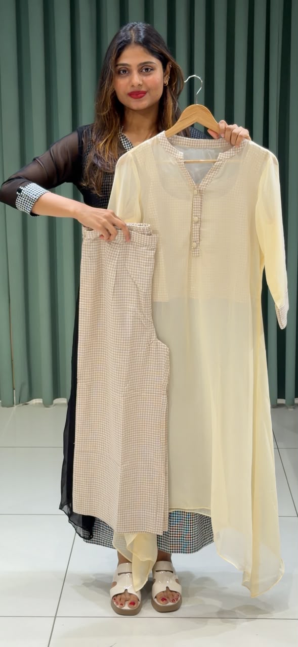 IN-HOUSE COTTON CROP TOP, BOTTOM AND JACKET - NUWA - 2499