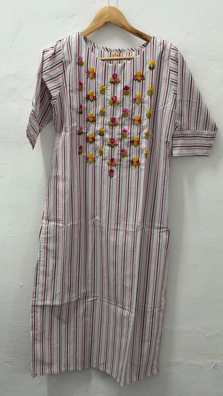 OFFER SALE HAND WORKED HANDLOOM COTTON TOPS - NUWA - 2512