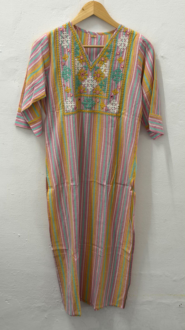 OFFER SALE HAND WORKED HANDLOOM COTTON TOPS - NUWA - 2512