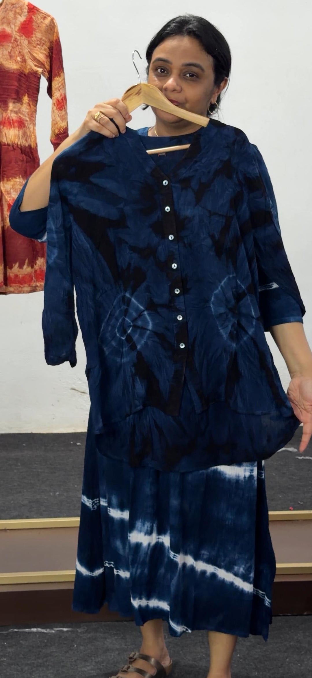 RAYON SHIRTS AND TUNIC TOPS - NUWA - 2526