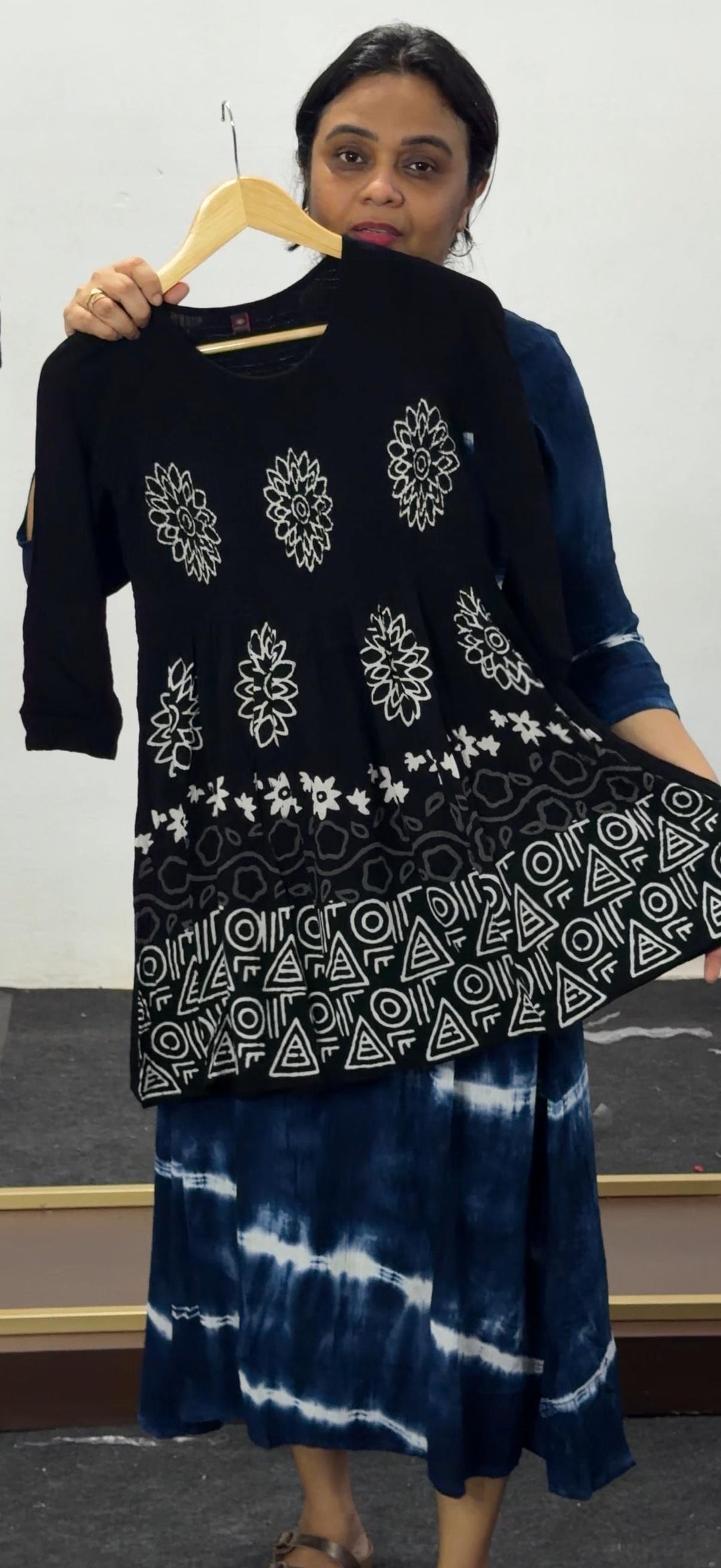 RAYON SHIRTS AND TUNIC TOPS - NUWA - 2526